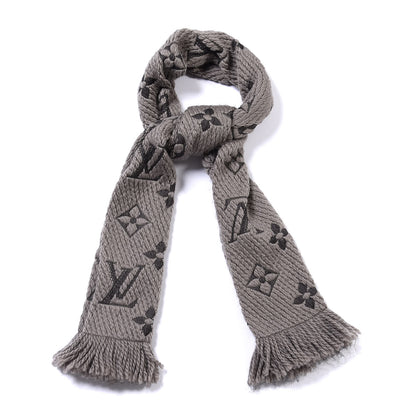 Louis Vuitton Wool Silk Logomania Scarf Verone 2 of 4