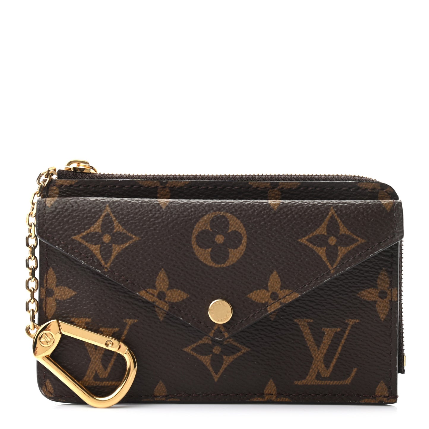 Monogram Recto Verso Card Holder Black