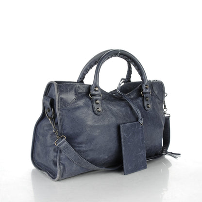 Balenciaga Agneau Classic Hardware City Bleu Roi 3 of 8