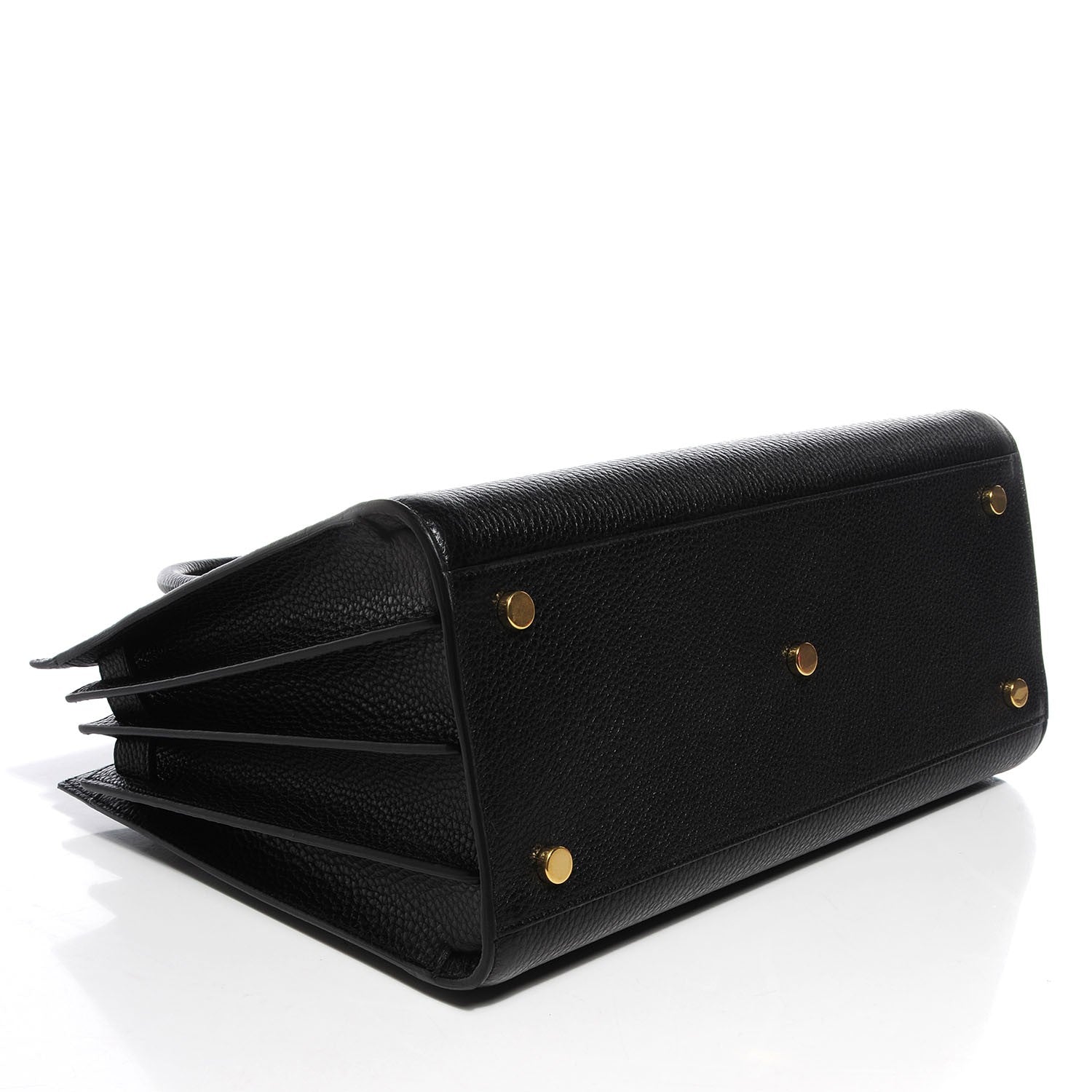 Saint Laurent Grained Calfskin Small Sac De Jour Black 4 of 7