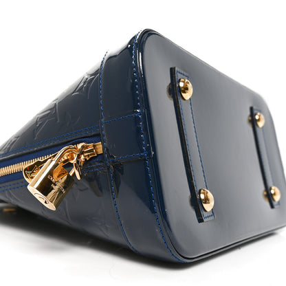 Louis Vuitton Vernis Alma PM Grand Blue 8 of 9