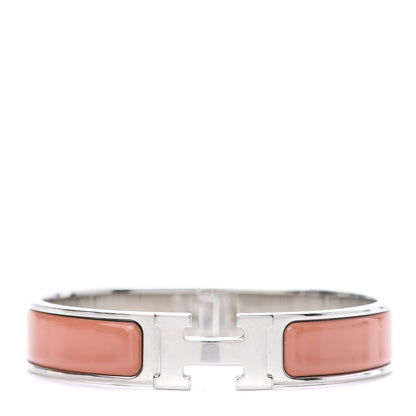Hermes Enamel Narrow Clic Clac H Bracelet PM Mango 1 of 6