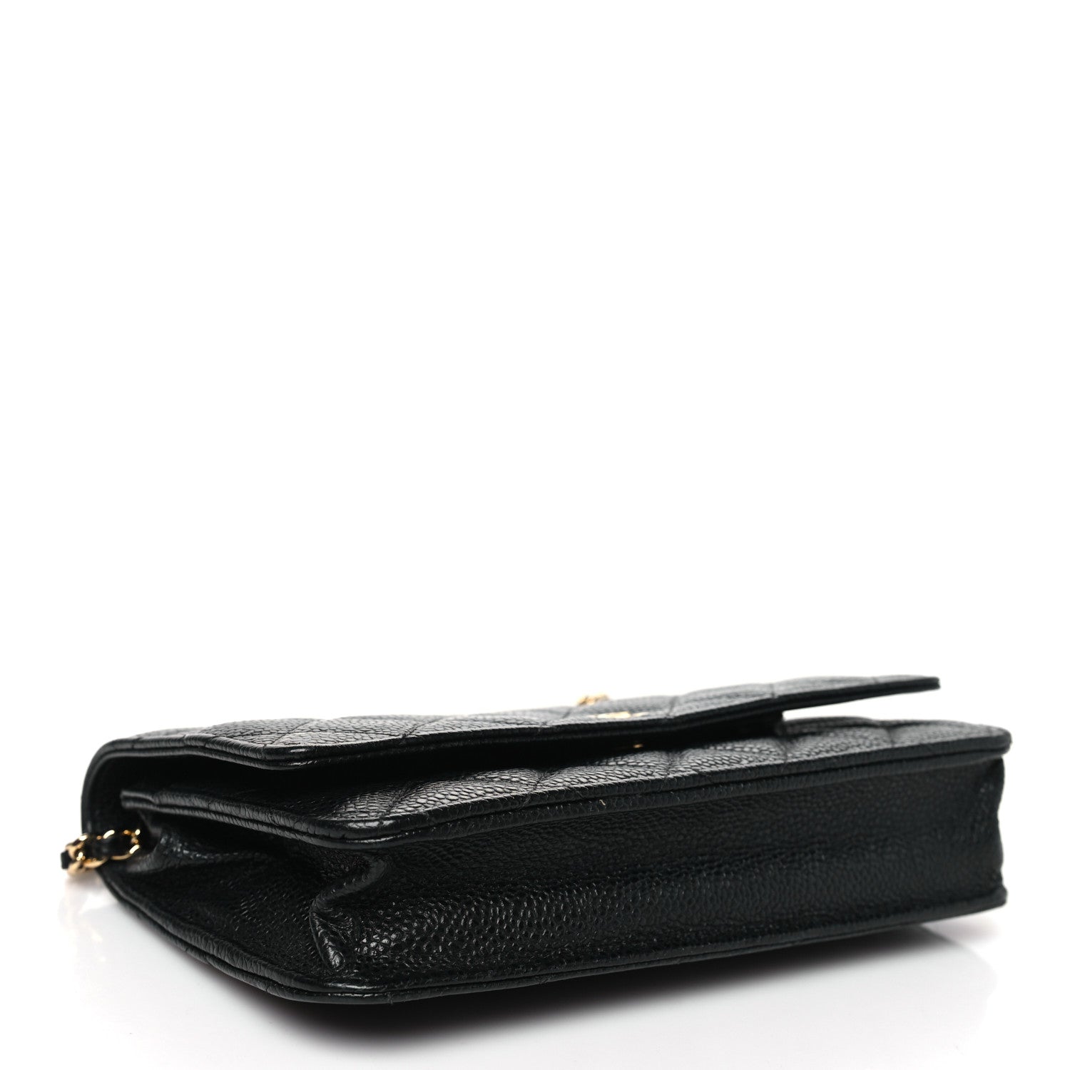 Chanel Caviar Quilted Wallet on Chain WOC Black 4 of 13