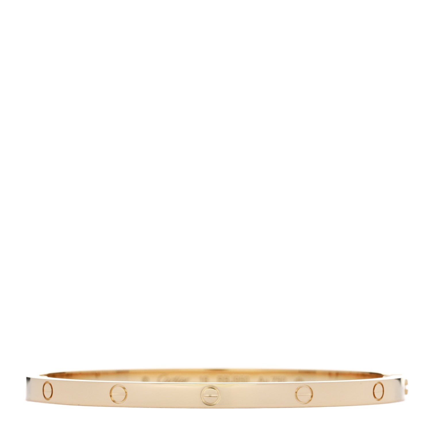 Cartier 18K Yellow Gold Small LOVE Bracelet 16 1 of 8