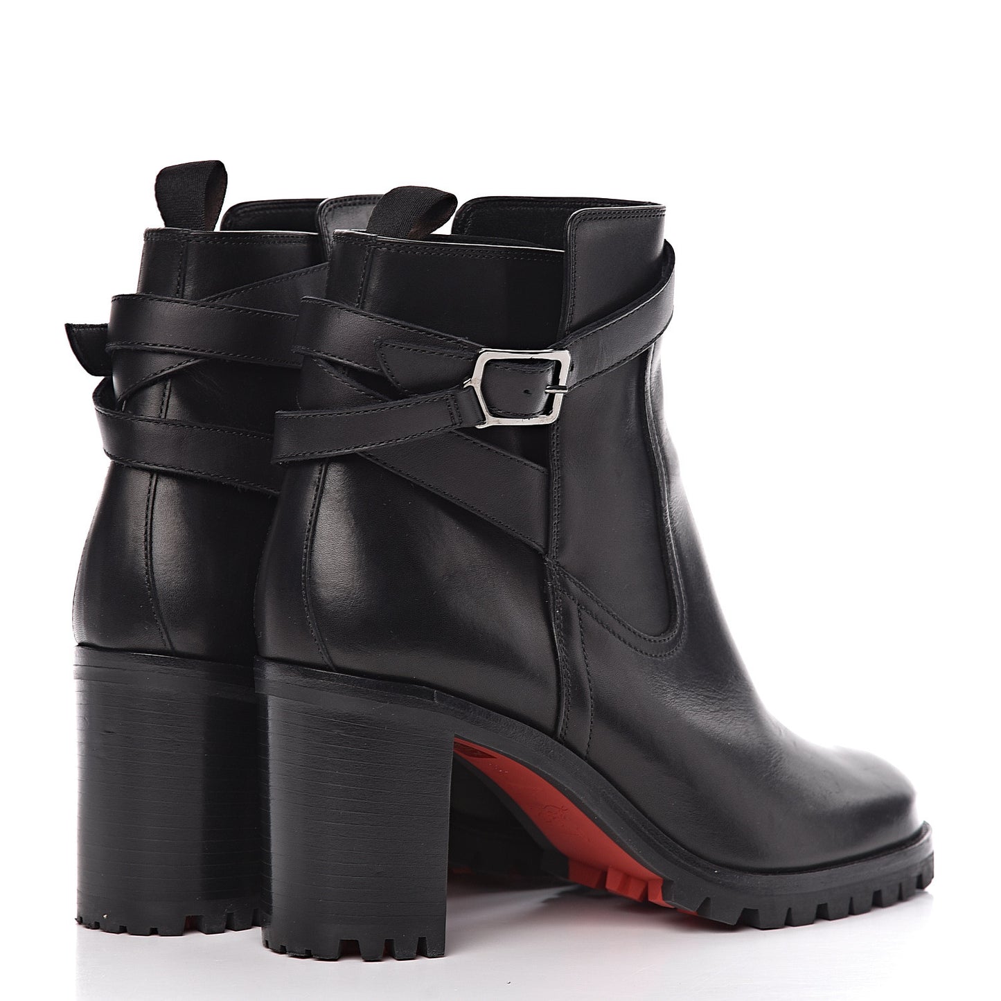 Calfskin Trapeurdekoi 70 Ankle Boots 38 Black