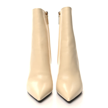 Saint Laurent Soft Calfskin Opyum 110 Ankle Boots 35 Real Beige 2 of 10