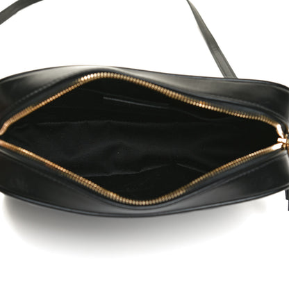 Saint Laurent Calfskin Matelasse Monogram Lou Camera Bag Black 5 of 12