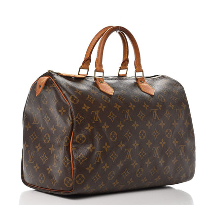 Louis Vuitton Monogram Speedy 35 3 of 19