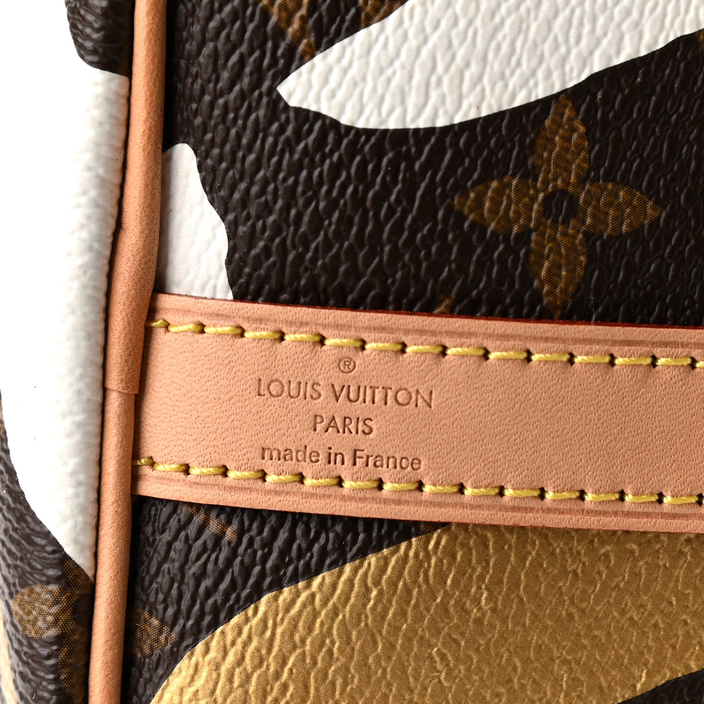 X LOL Monogram Speedy BB Gold Silver