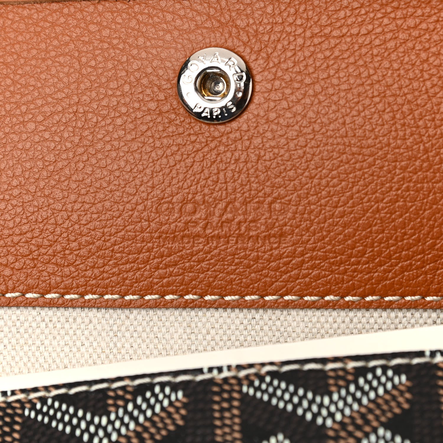 Goyard Goyardine Saint Louis PM Black Gold 7 of 12