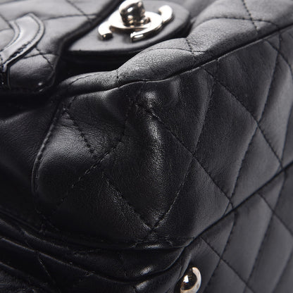 Chanel Calfskin Quilted Small Cambon Multipocket Reporter Black 9 of 10
