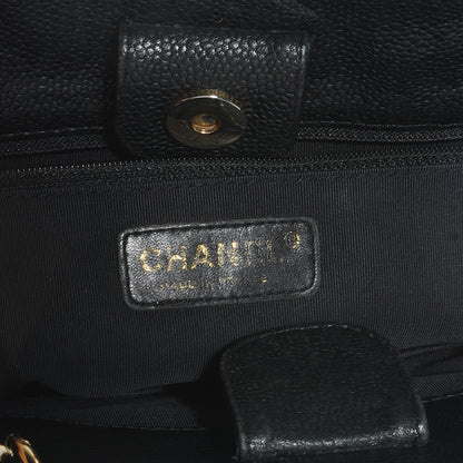 Chanel Caviar Petit Shopping Tote PST Black 9 of 9