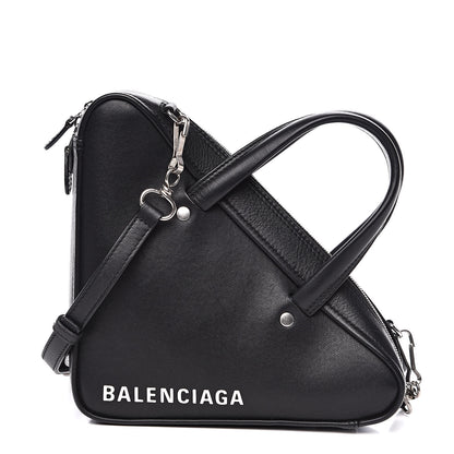 Balenciaga Calfskin XS Triangle Duffle Black 1 of 13