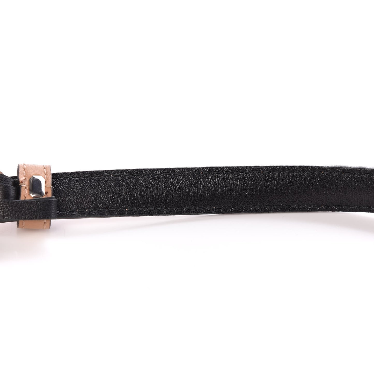 Moon Calfskin Nickel Interlocking G 20mm Belt 110 44 Camelia