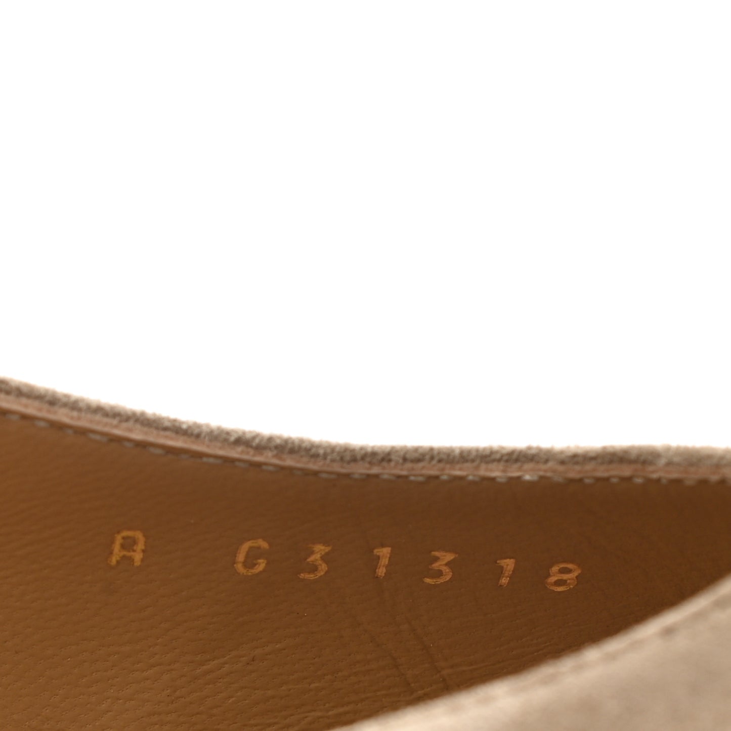 Kid Suede Grosgrain Cap Toe CC Slingback Sandals 39 Beige Black