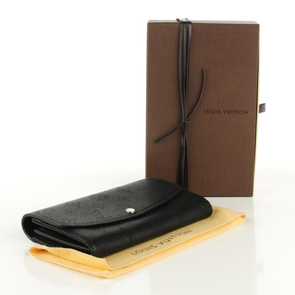 Louis Vuitton Mahina Iris Wallet NM Black 4 of 7