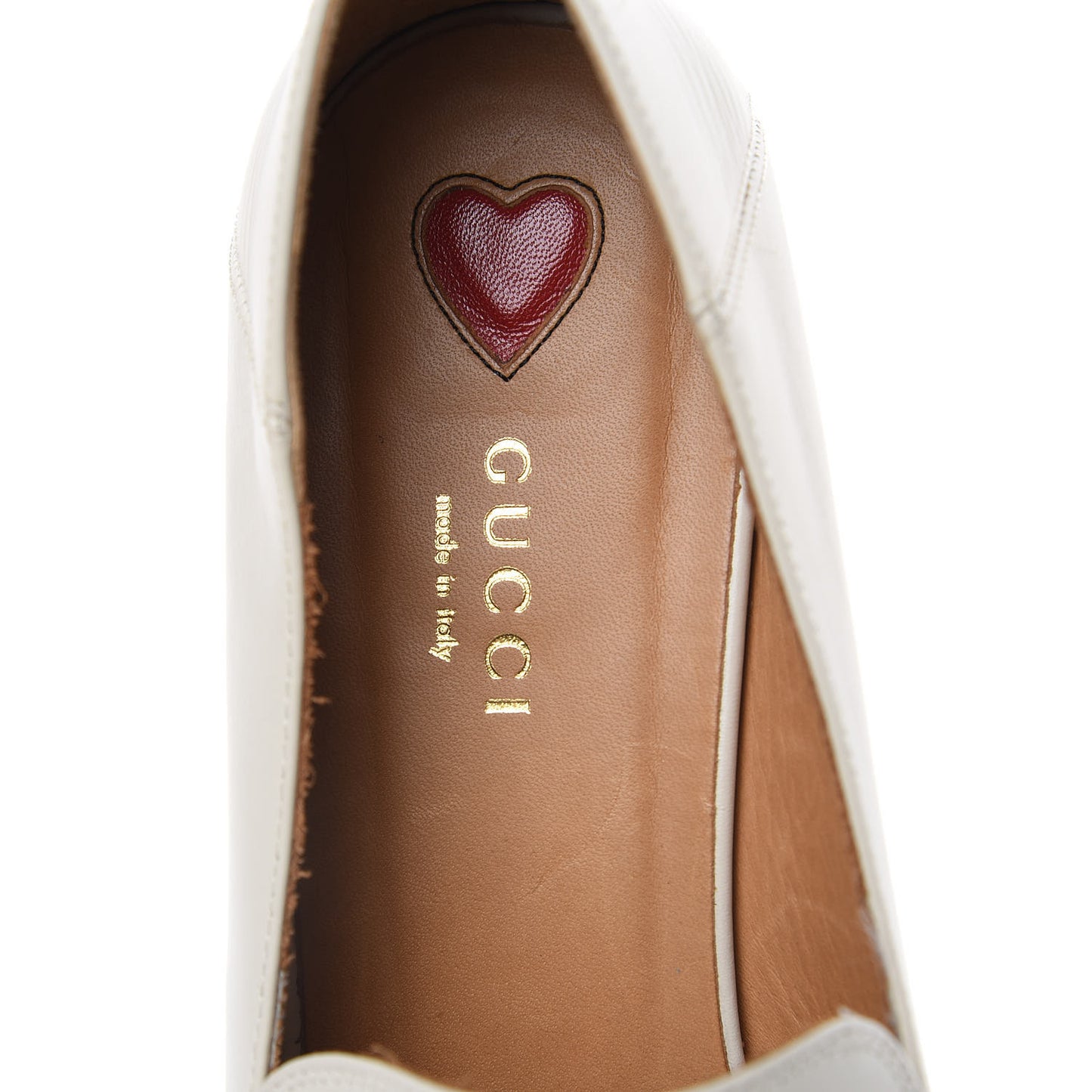 Calfskin Web Peyton Loafers 38.5 Mystic White