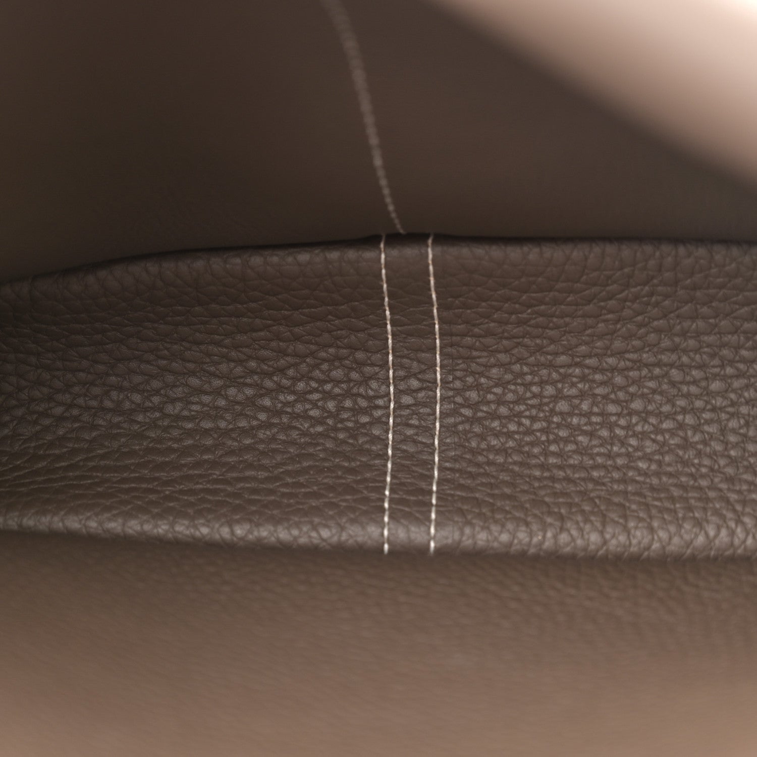 Hermes Taurillon Clemence Halzan 25 Etoupe 5 of 10