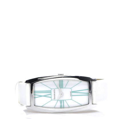 Tiffany Stainless Steel Calfskin 22mm Gemea Quartz Watch White 2 of 6