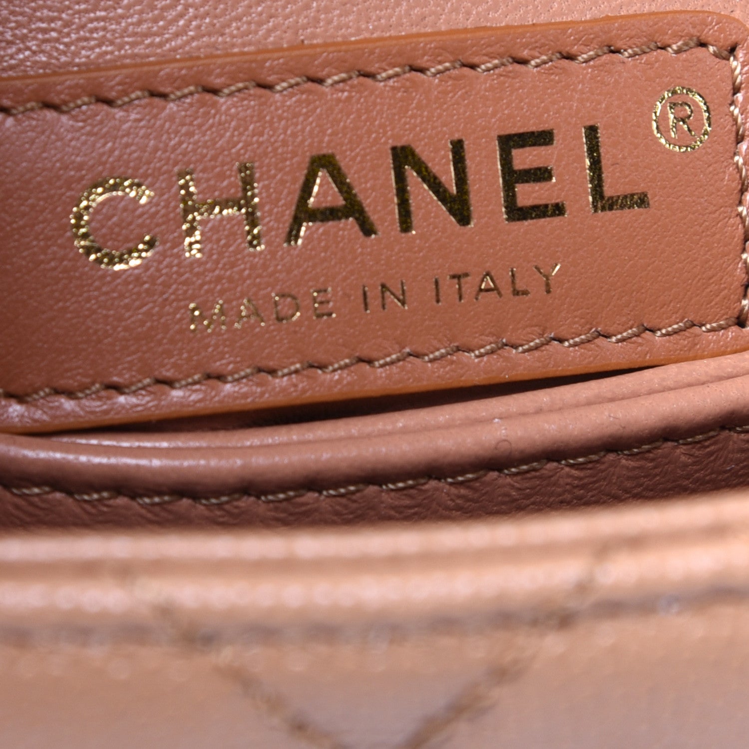 Chanel Caviar Quilted Mini Coco Handle Flap Brown 6 of 9