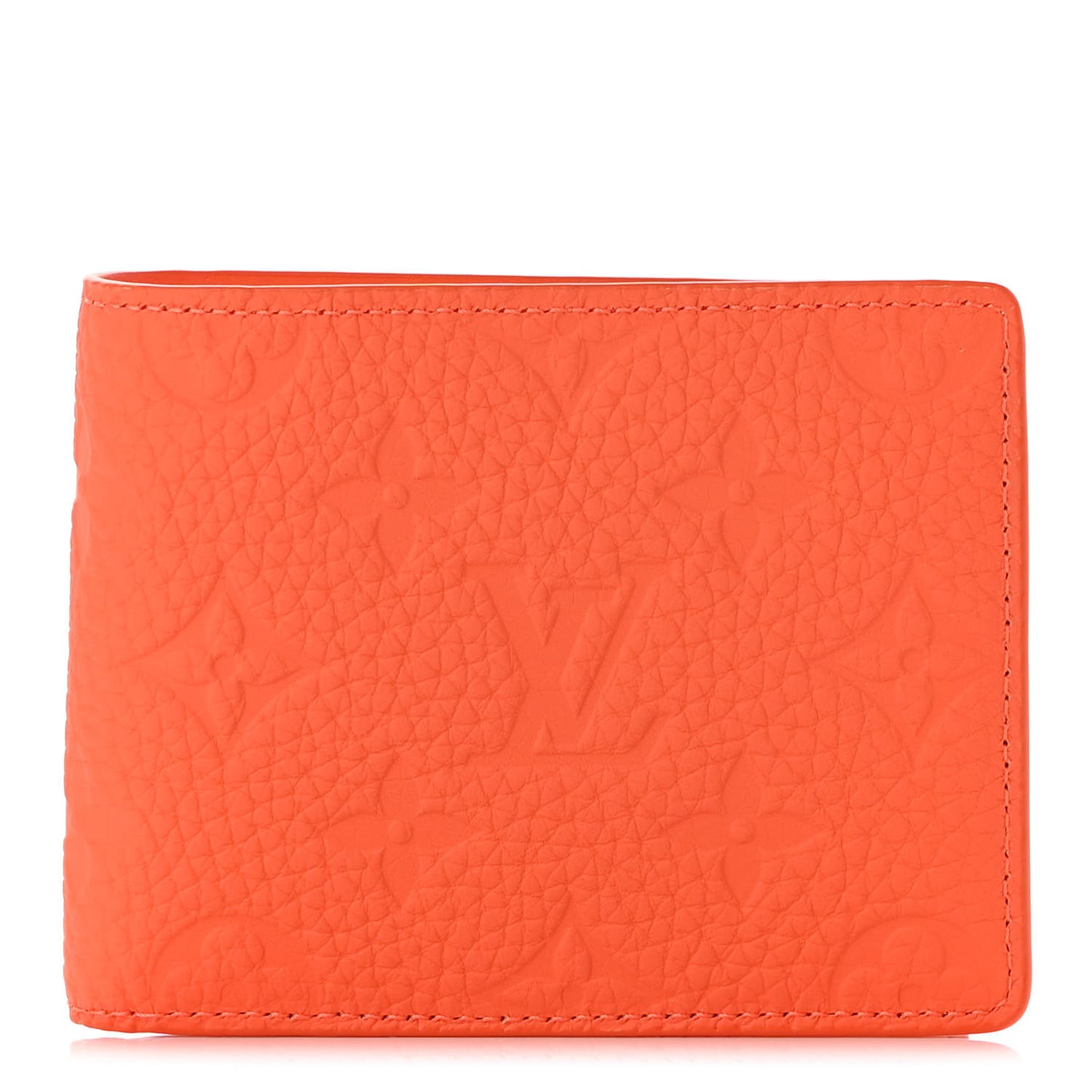 Taurillon Slender Wallet Orange