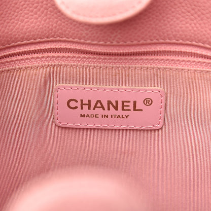 Chanel Caviar Quilted Petit Shopping Tote PST Pink 6 of 12