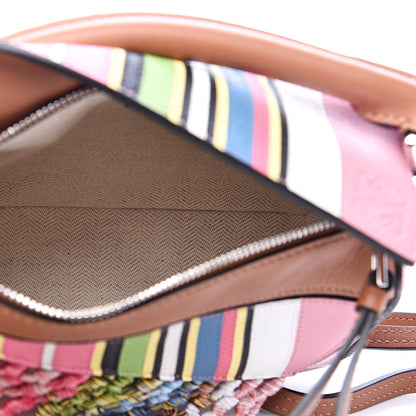 Loewe Calfskin Mini Fringe Puzzle Bag Pink Multicolor 5 of 9