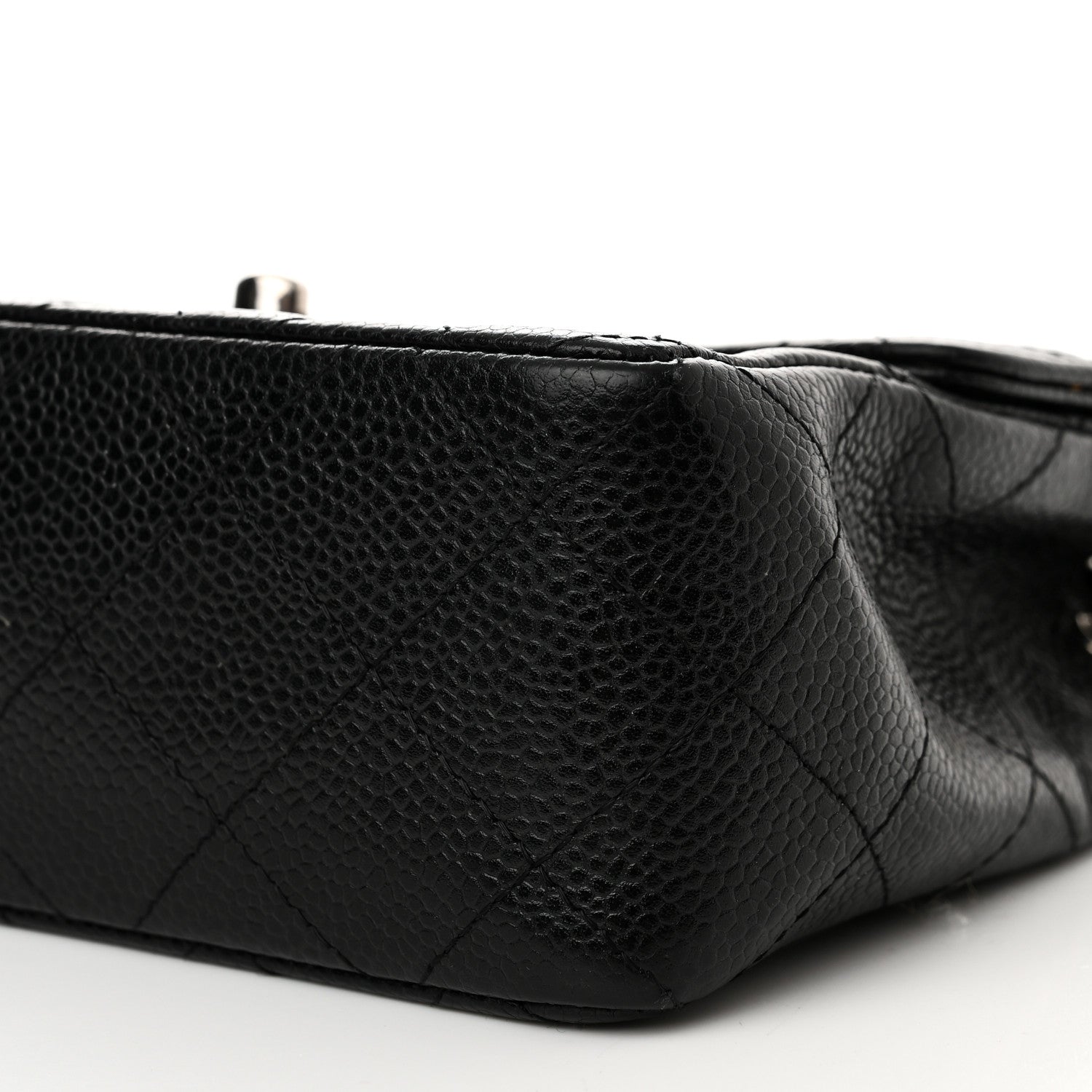 Chanel Caviar Quilted Mini Square Flap Black 10 of 14