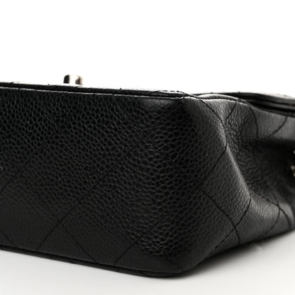 Chanel Caviar Quilted Mini Square Flap Black 10 of 14