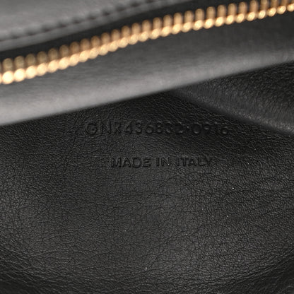Saint Laurent Calfskin Small Monogram Downtown Cabas Black 7 of 13