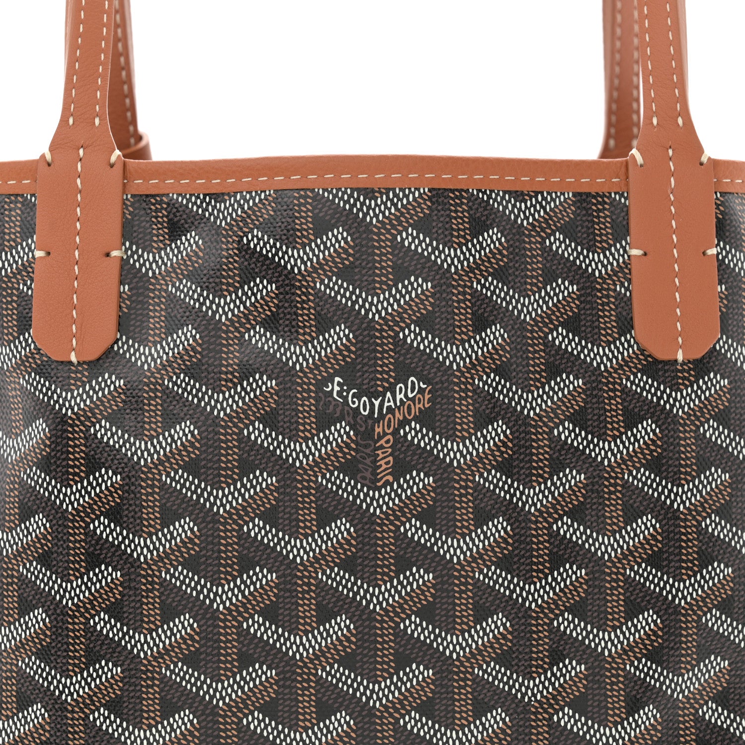 Goyard Goyardine Reversible Mini Anjou Black Gold 12 of 17