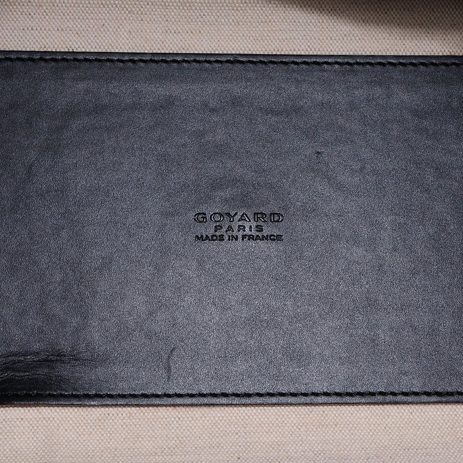 Goyard Goyardine Marquises Tote Black 7 of 8