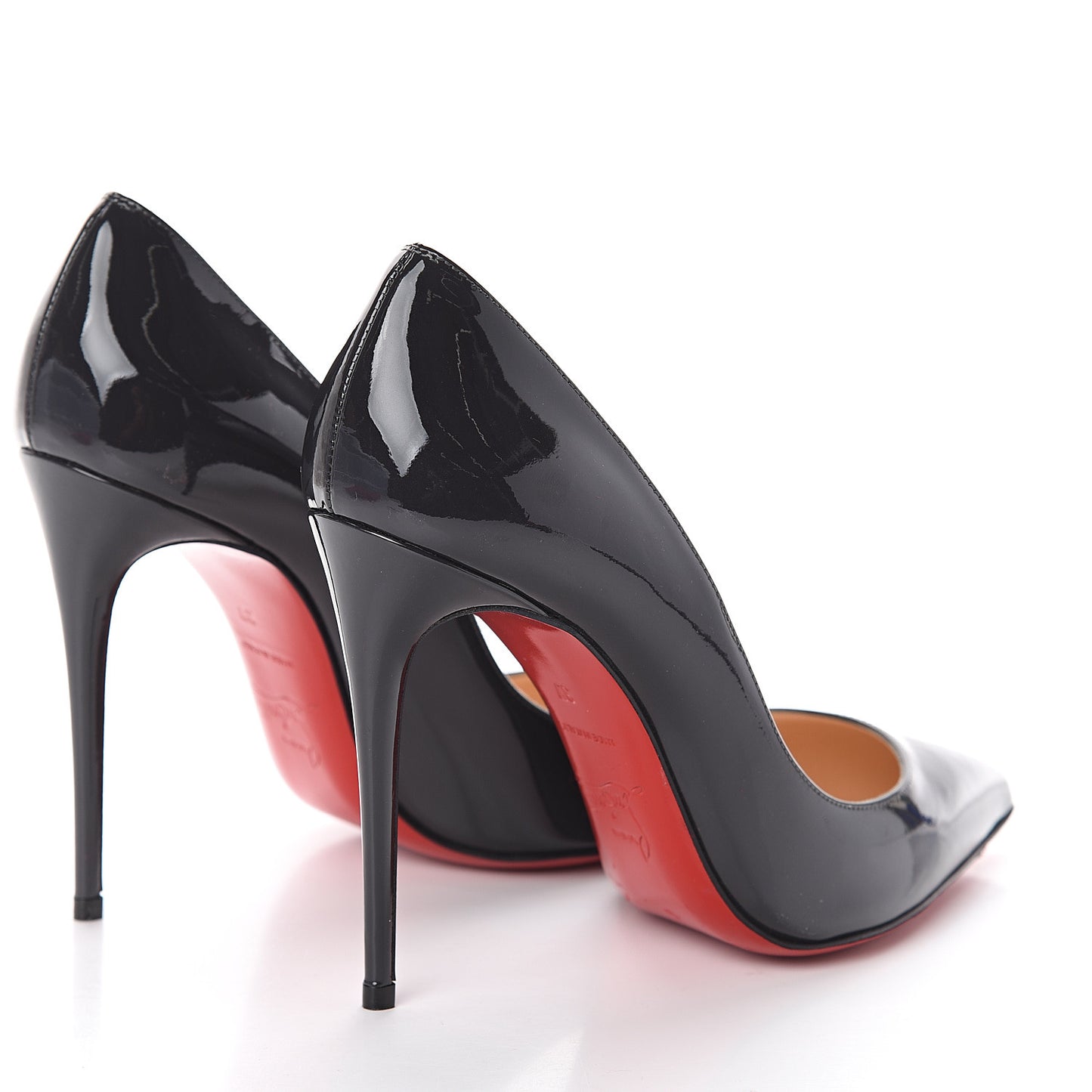 Patent Pigalle Follies 100 Pumps 37 Fusain
