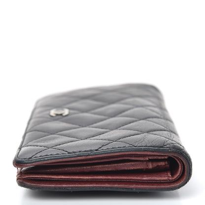 Chanel Caviar Quilted Yen Wallet Black 16 of 20