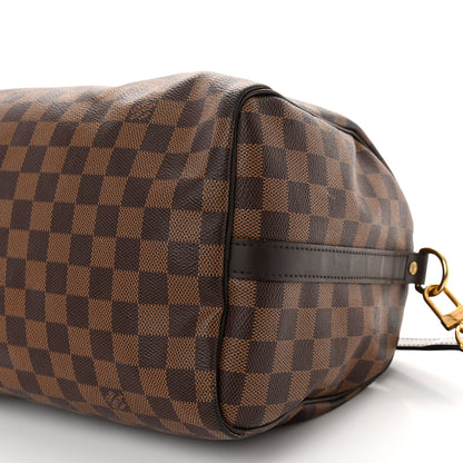 Louis Vuitton Damier Ebene Speedy Bandouliere 30 9 of 9