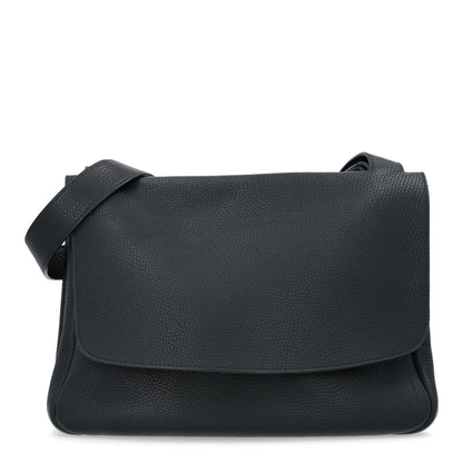 The Row Calfskin Small Mail Bag Bottle Green 1 of 9