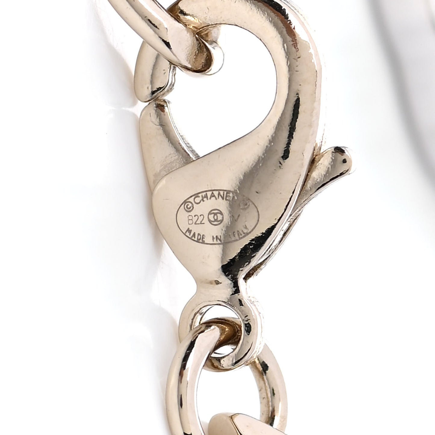 Crystal CC Chain Bracelet Gold Silver