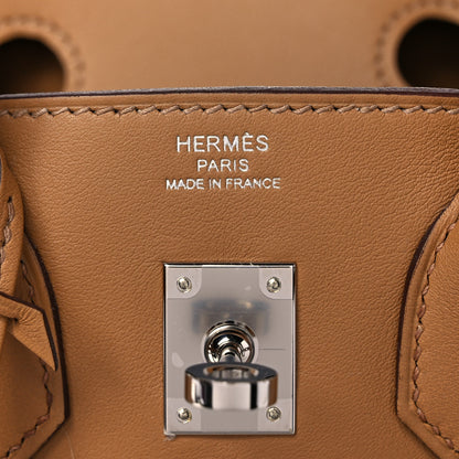 Hermes Swift In & Out Birkin 25 Biscuit 6 of 12