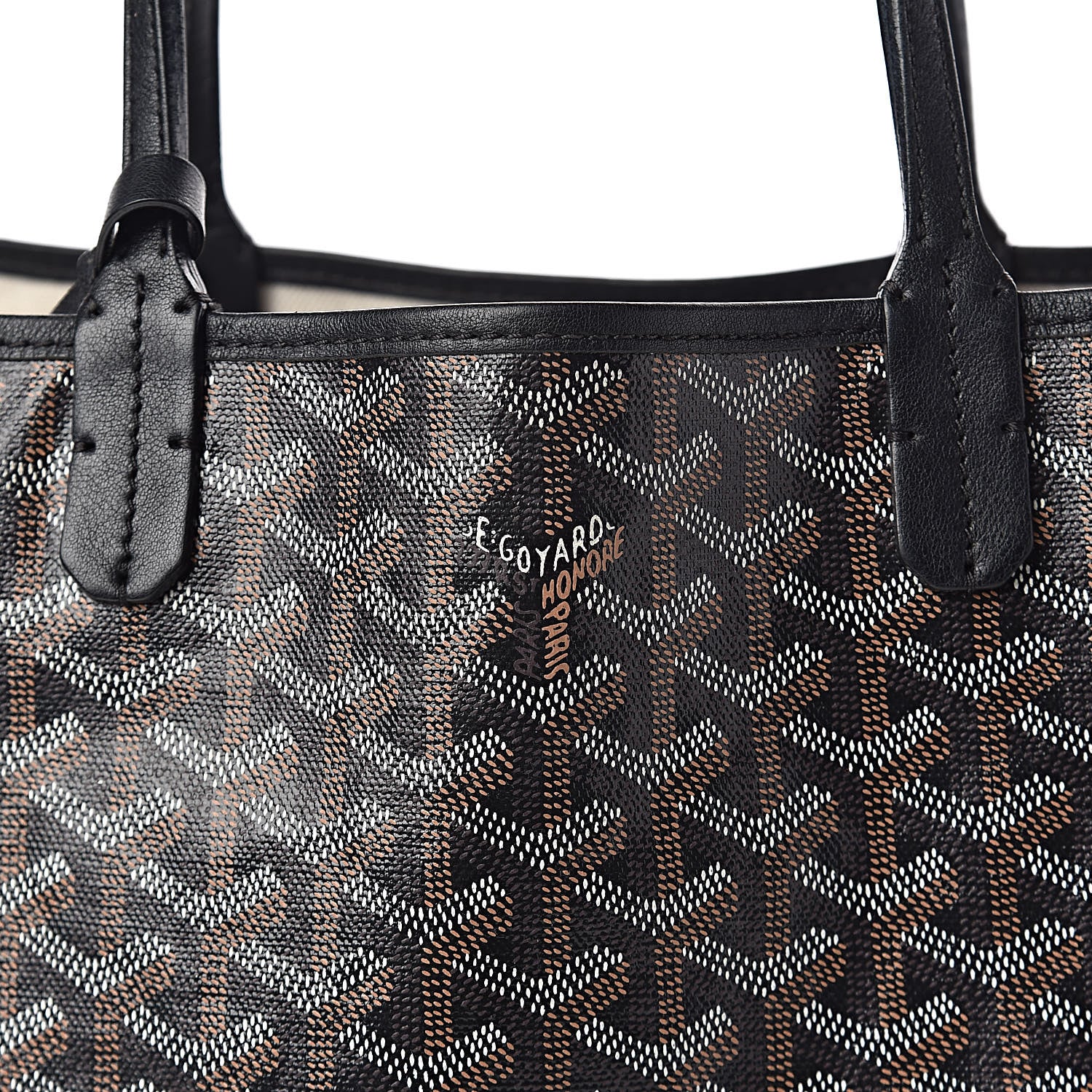 Goyard Goyardine Saint Louis PM Black 20 of 20