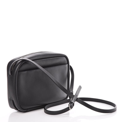 Balenciaga Calfskin Logo S Everyday Camera Bag Black 3 of 8