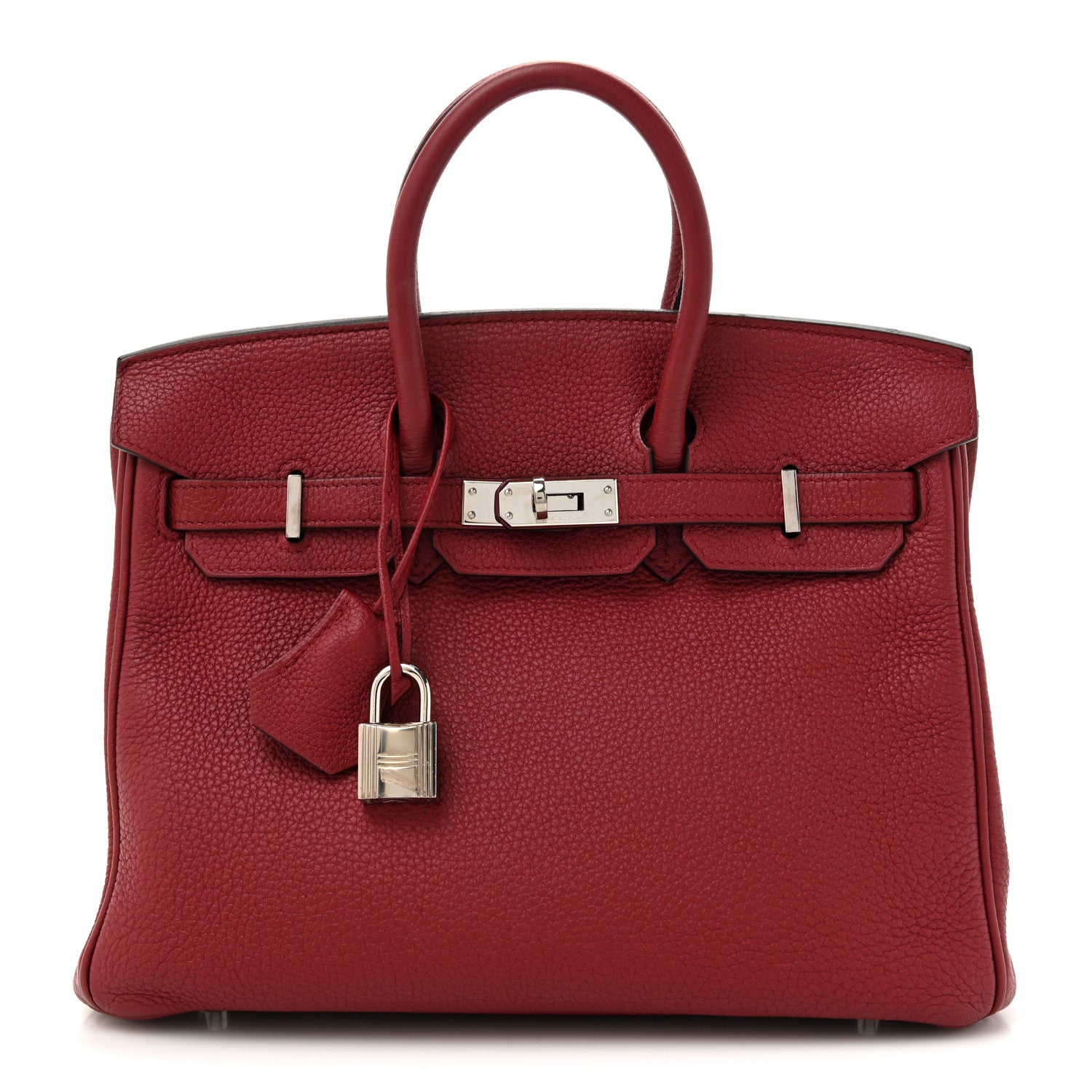 Hermes Togo Birkin 25 Rubis 1 of 12