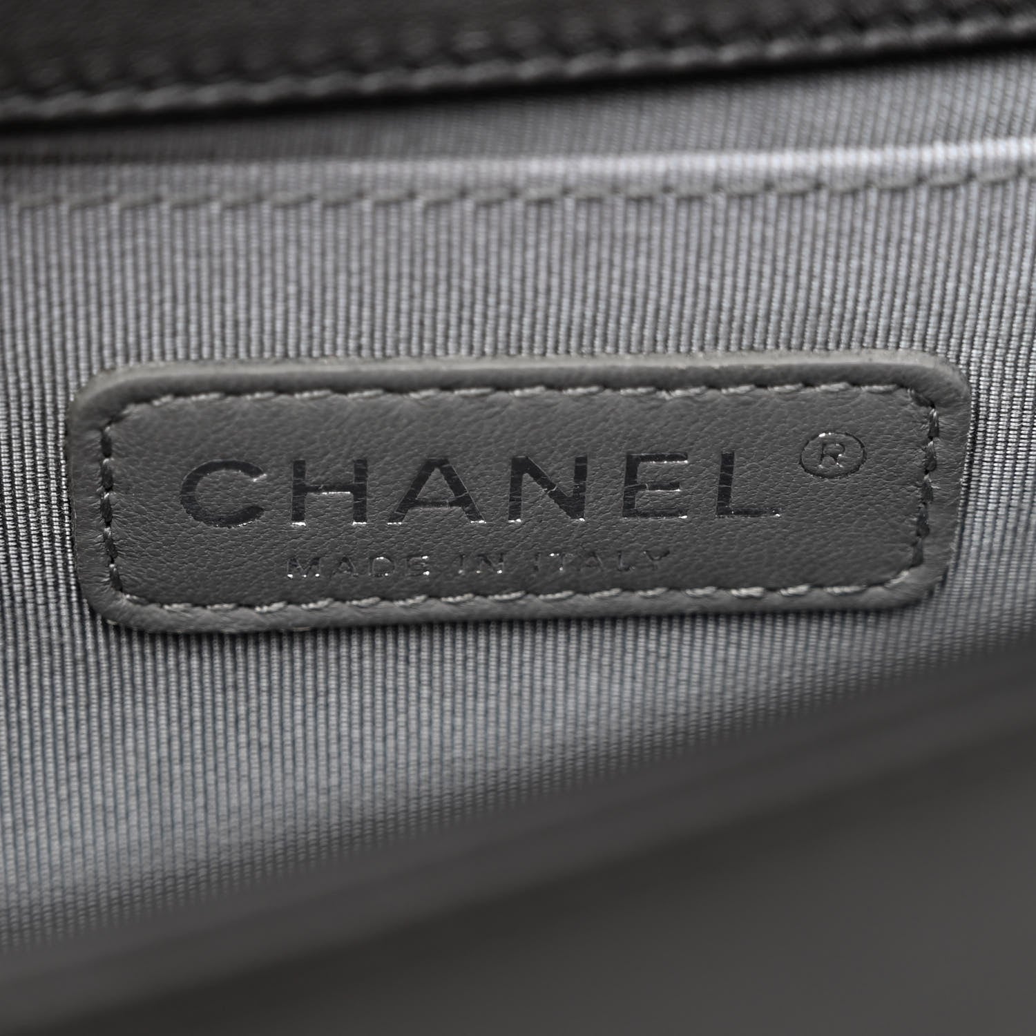 Chanel Calfskin Quilted Medium Boy Flap Black 6 of 10