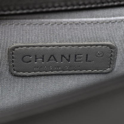 Chanel Calfskin Quilted Medium Boy Flap Black 6 of 10