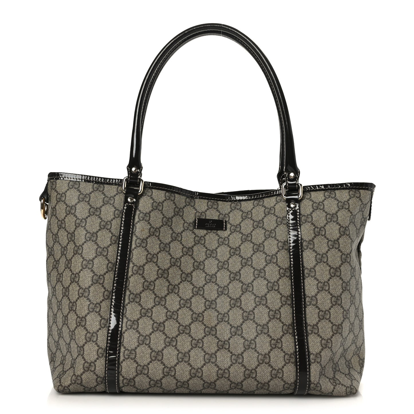 GG Plus Monogram Medium Joy Tote Dark Brown
