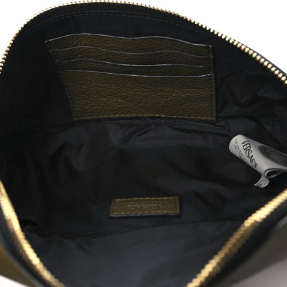 Versace Grained Calfskin Vanitas Medea Belt Bag Khaki 5 of 9
