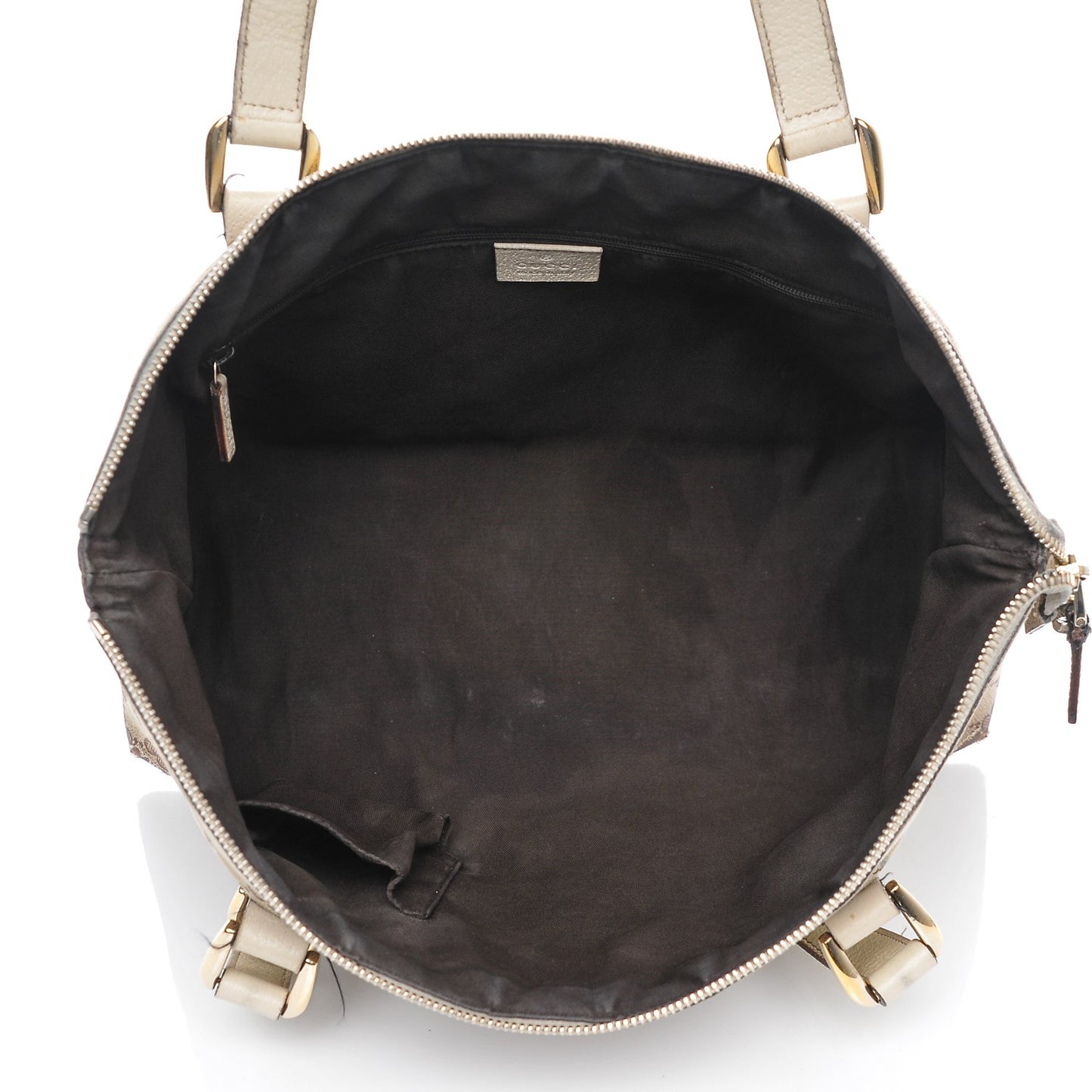 Monogram Medium Abbey Tote Off White