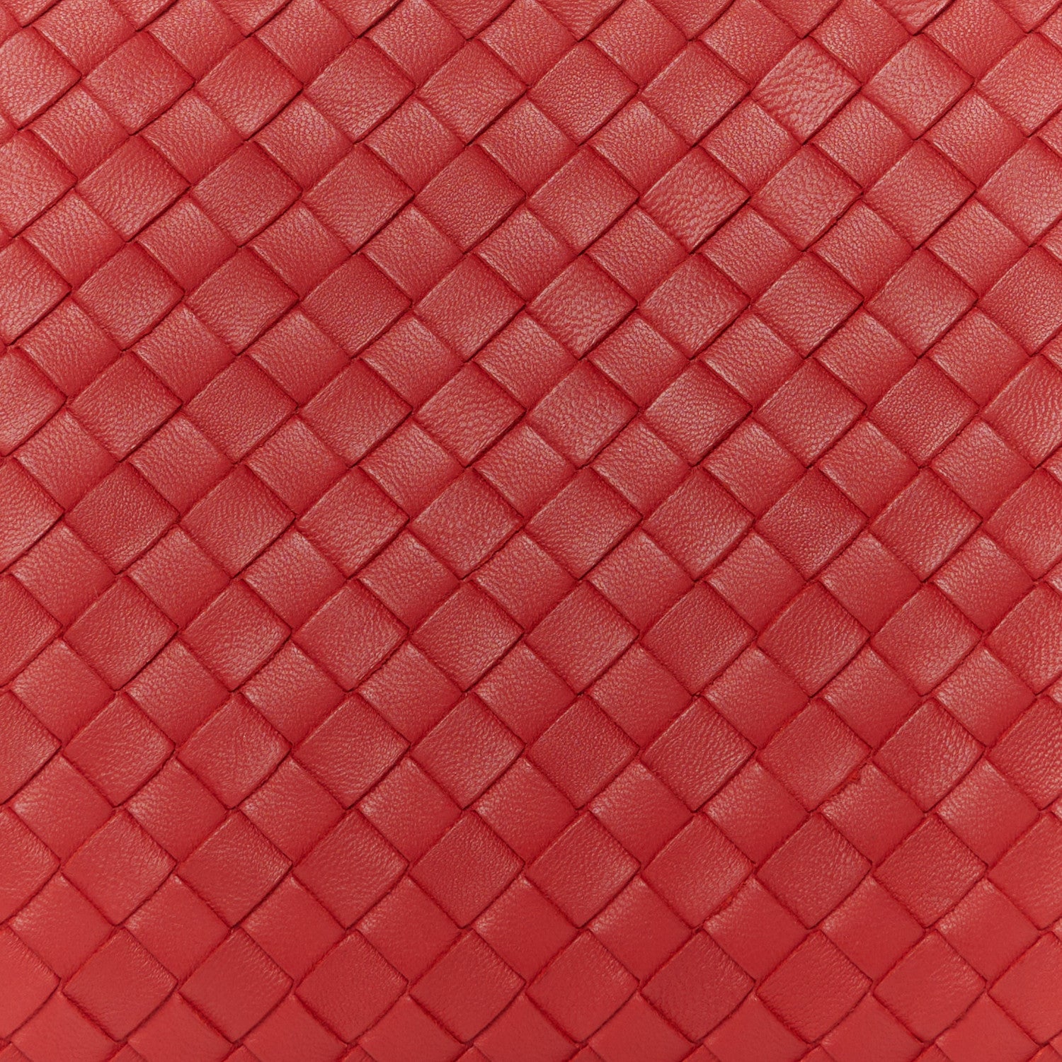 Bottega Veneta Nappa Intrecciato Medium Zip Pouch Fraise 9 of 9