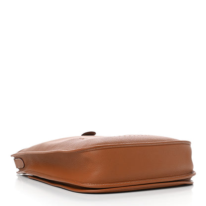 Hermes Taurillon Clemence Evelyne III GM Gold 4 of 8