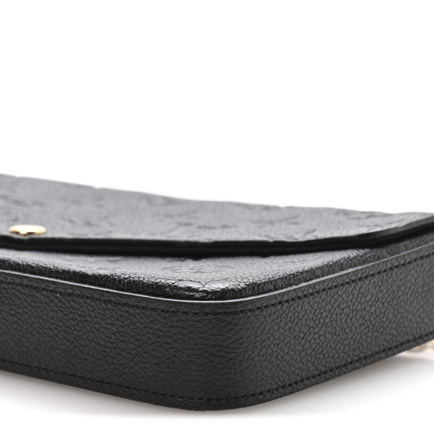 Louis Vuitton Empreinte Pochette Felicie Chain Wallet Black 10 of 11