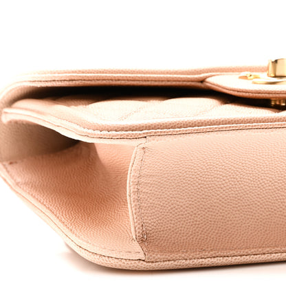 Chanel Caviar Quilted Sunset On The Sea Waist Bag Beige 9 of 10